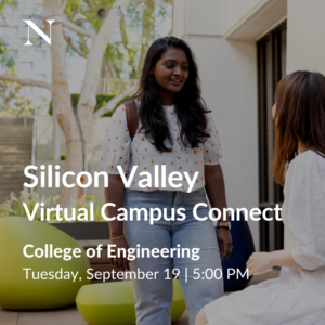 Silicon Valley Virtual Campus Connect: College of Engineering. Tuesday, September 19 at 5pm.