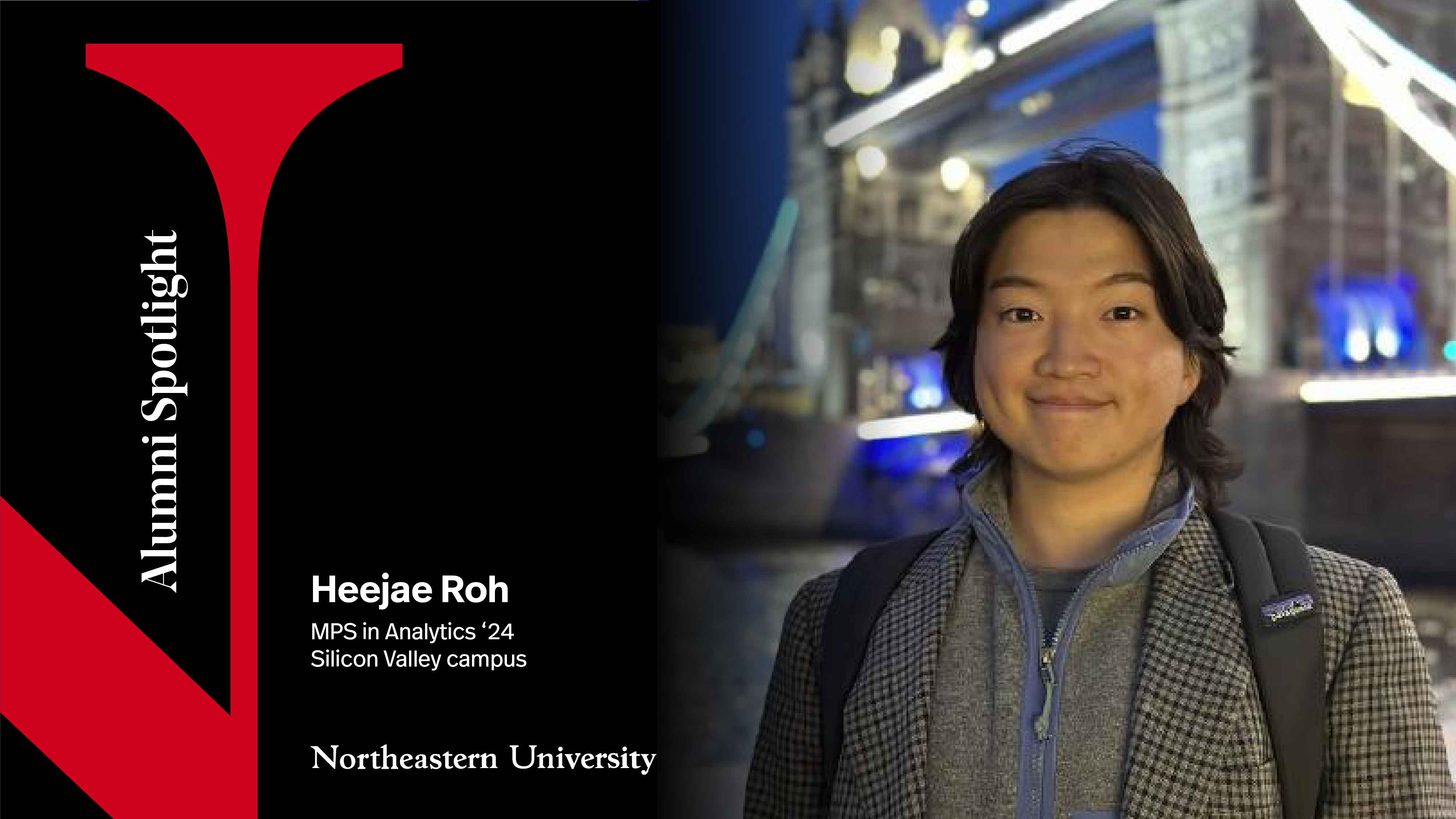 Heejae (Jay) Roh, MPS in Analytics ’24, on Reaching Goals: “Find People To Do Things With”