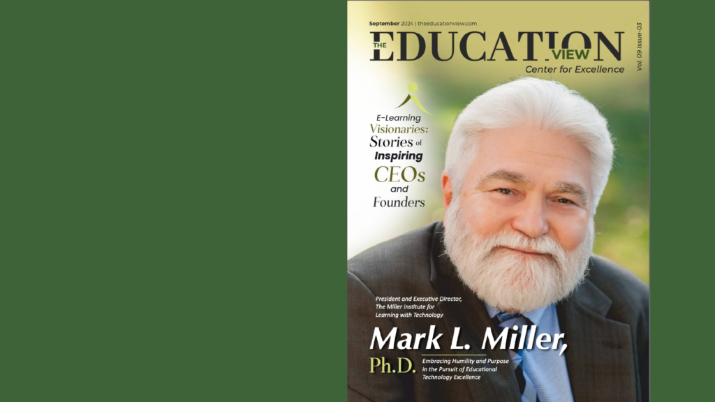 Professor Mark Miller featured in The Education View magazine photo