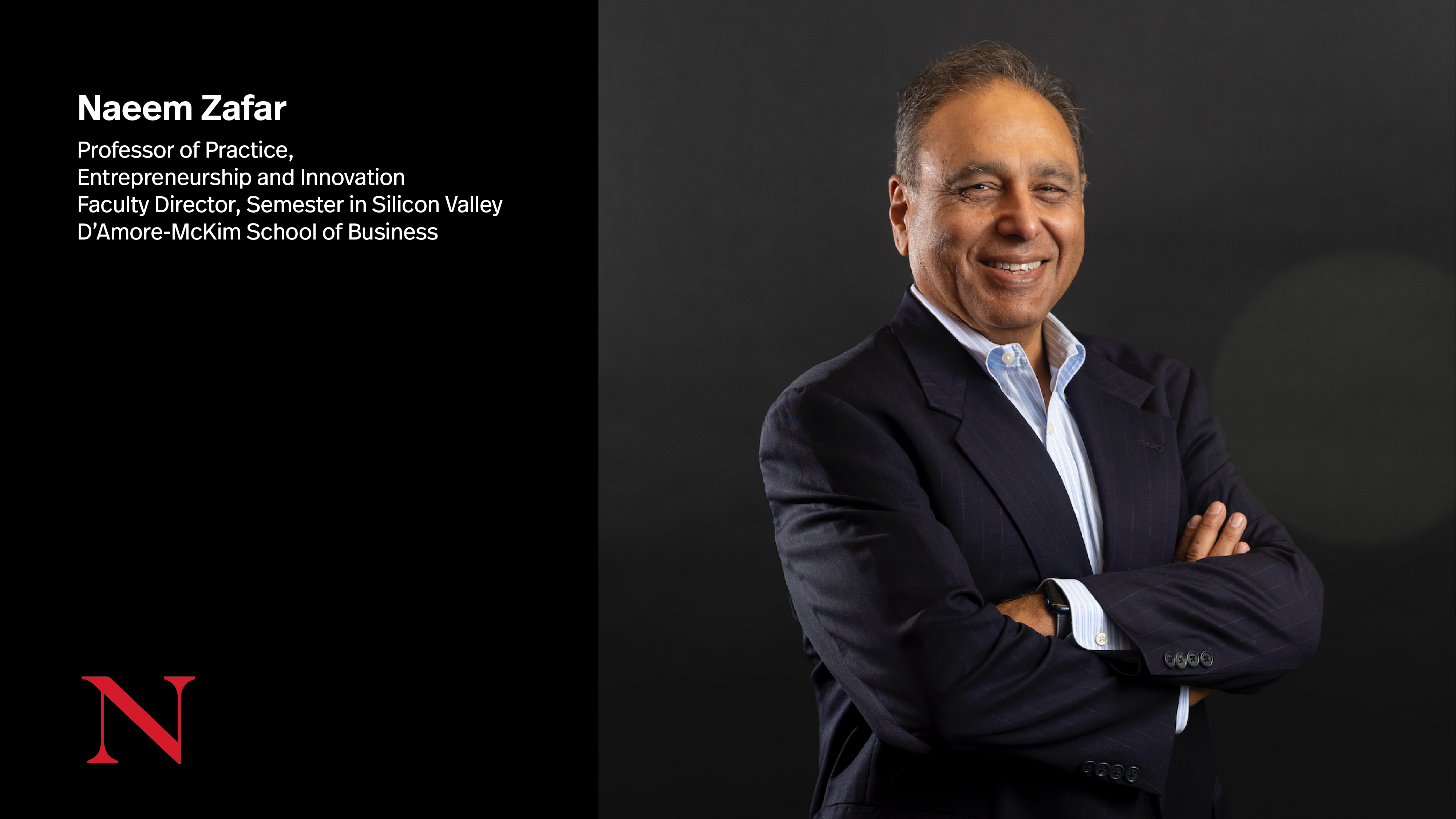 Faculty Feature: Naeem Zafar, D’Amore-McKim School of Business