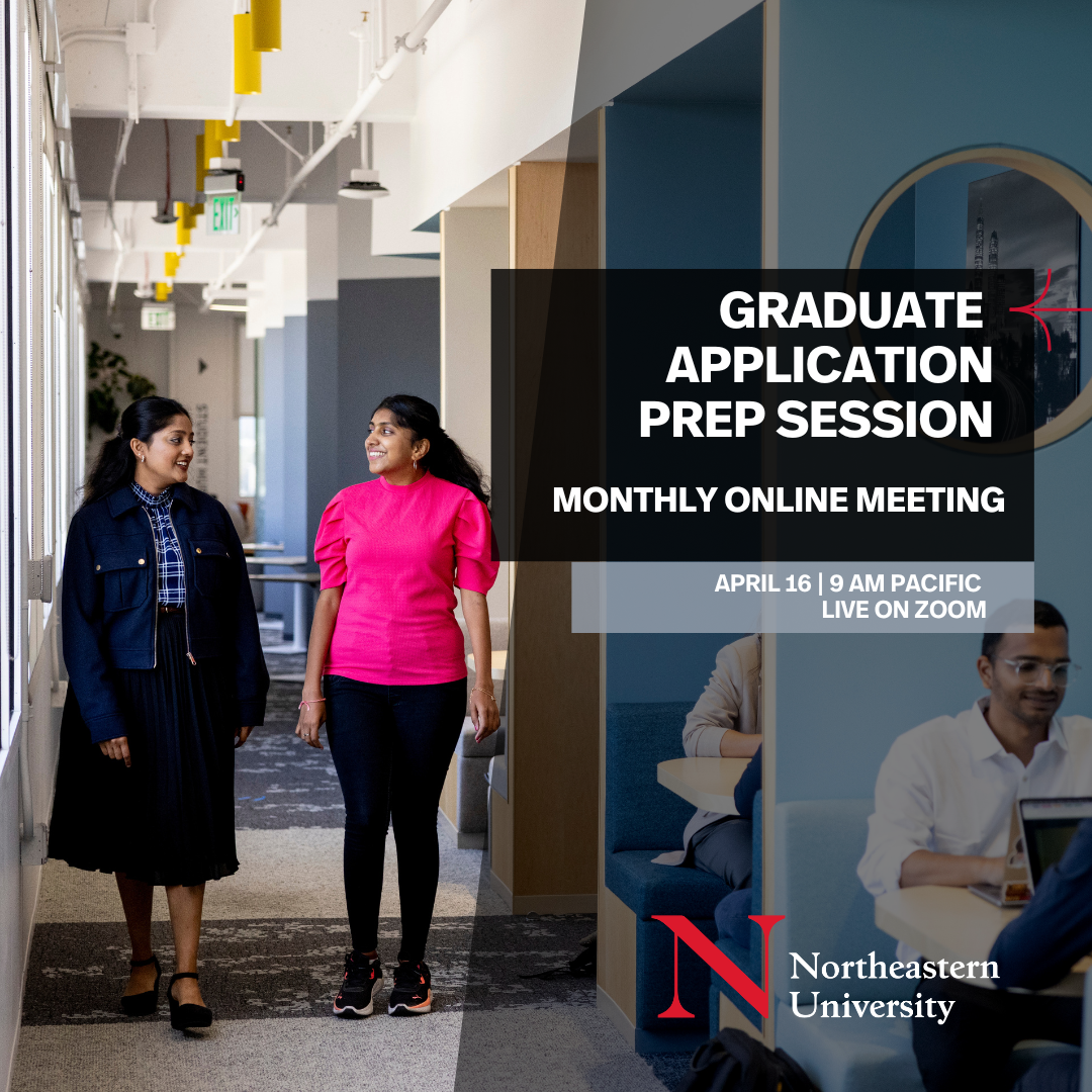 Graduate Application Prep Session