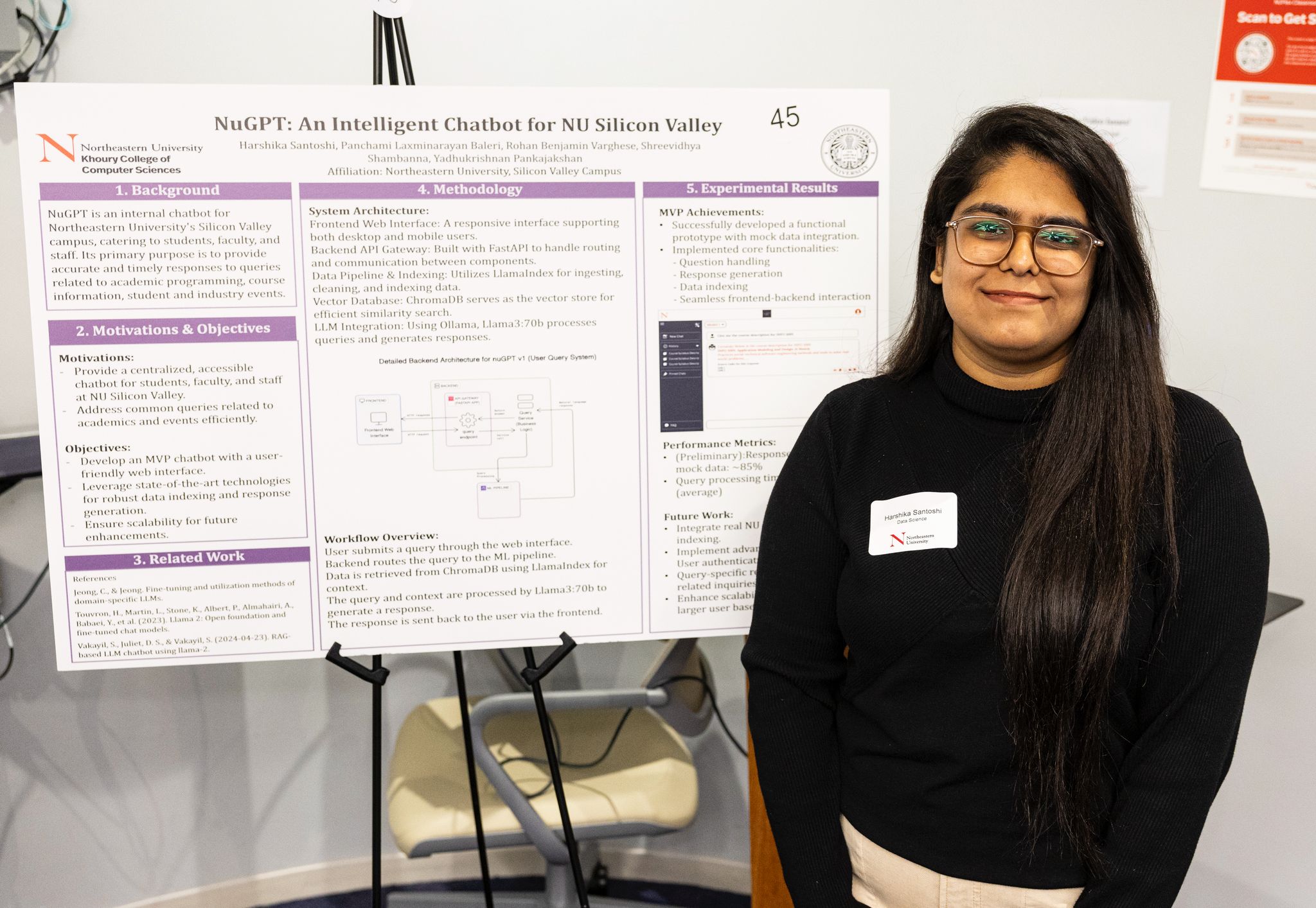 This student research team is building Northeastern’s own AI assistant: NUGPT