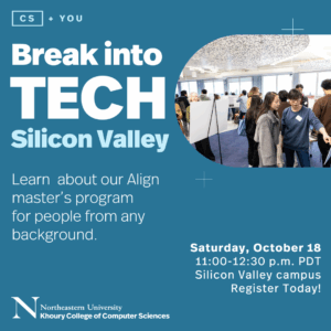 Graphic flyer advertising event, text matches the event listing