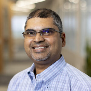 Portrait of Venkata Duvvuri by Ruby Wallau