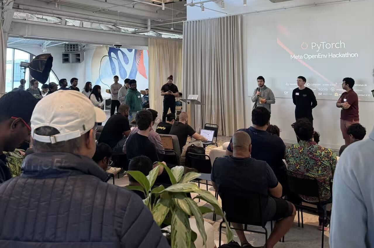 Small Collab Leads to Big Win at 2026 OpenEnv Hackathon San Francisco